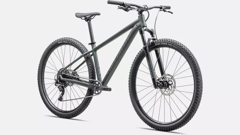 2024 Specialized Rockhopper Comp 29in Hardtail Mountain Bike in Oak Green/Metallic Smoke-1