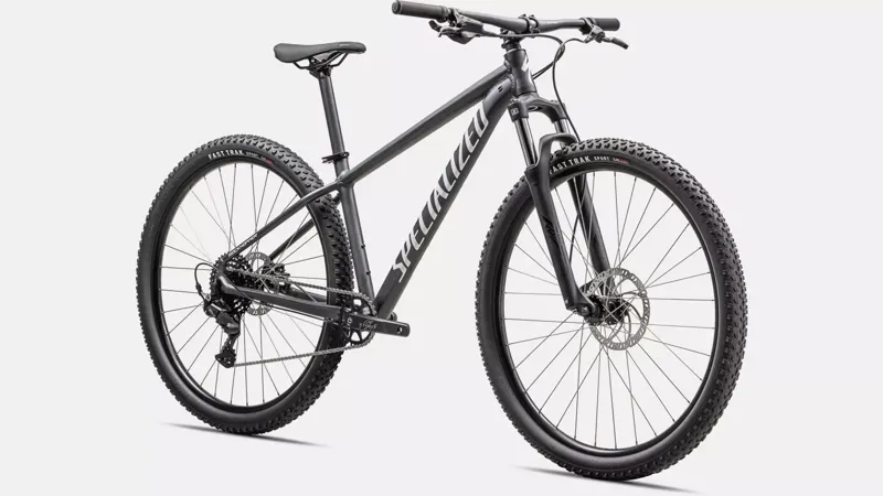 2024 Specialized Rockhopper Sport 29 inch MTB  Satin Black Liquid Metal / White-1