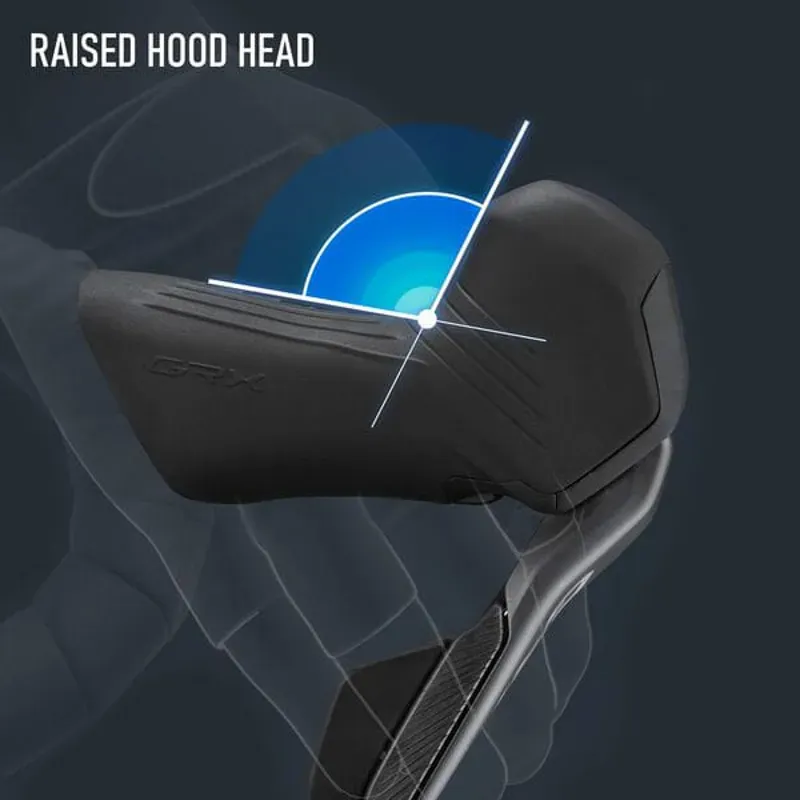 Shimano GRX STRX825 BRRX RH/ FR Black12-speed right-4