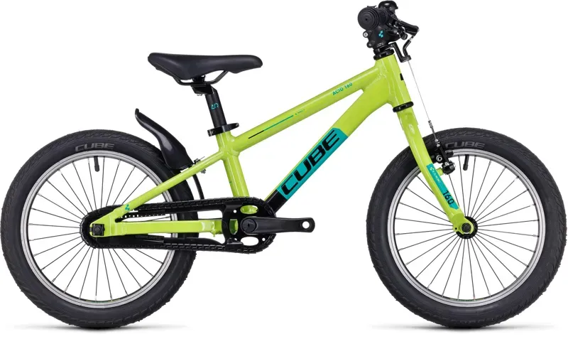 Cube Cubie 160 RT Kid's Bike in Green/Black