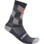 Castelli Unlimited 15cm Cuff Sock in Dark Grey