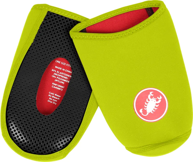 2020 Castelli Toe Thingy 2 Yellow One Size