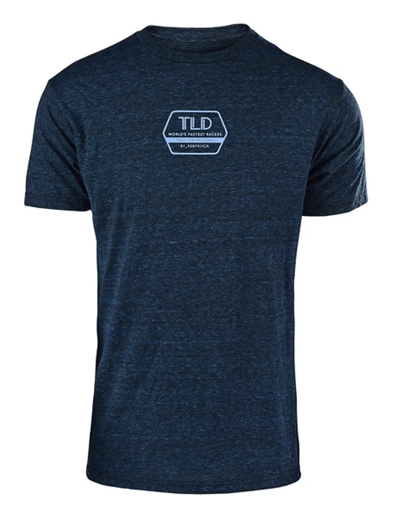 Troy Lee Designs Flowline Short Sleeved Tech Tee Midnight Blue