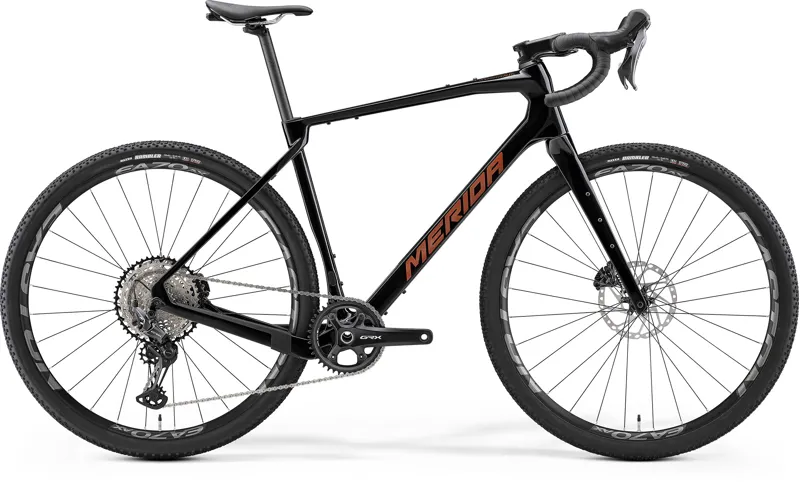 Merida Silex 7000 Road Bike In Black/Bronze/Gold 