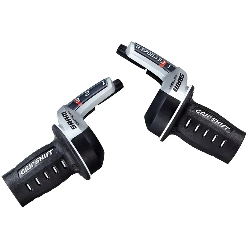SRAM Centera Front Twist Shifter for Shimano 3-speed in Black-1