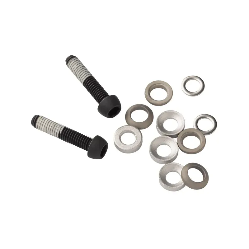 SRAM Titanium 15mm T25 Bracket Mounting Bolt 2-pack in Silver