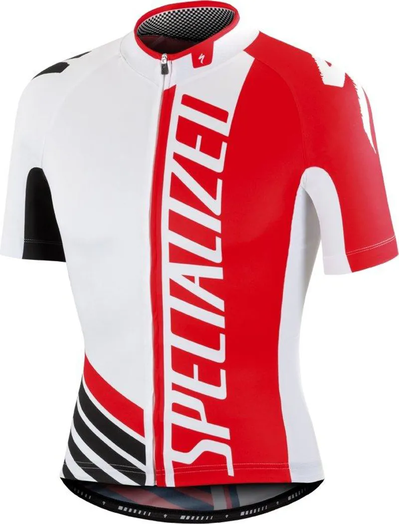 Specialized Pro Racing Short Sleeve Jersey White/Red/Black