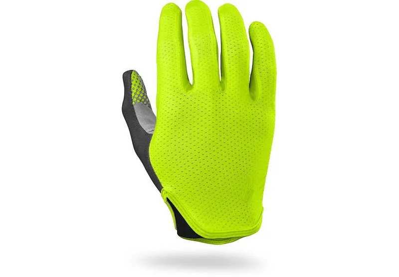 Specialized Grail Long Finger Gloves Neon Yellow