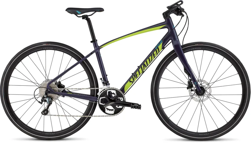 Specialized Vita Comp Disc Gloss Deep Prl Indigo/Prl Hyper Green/Turq