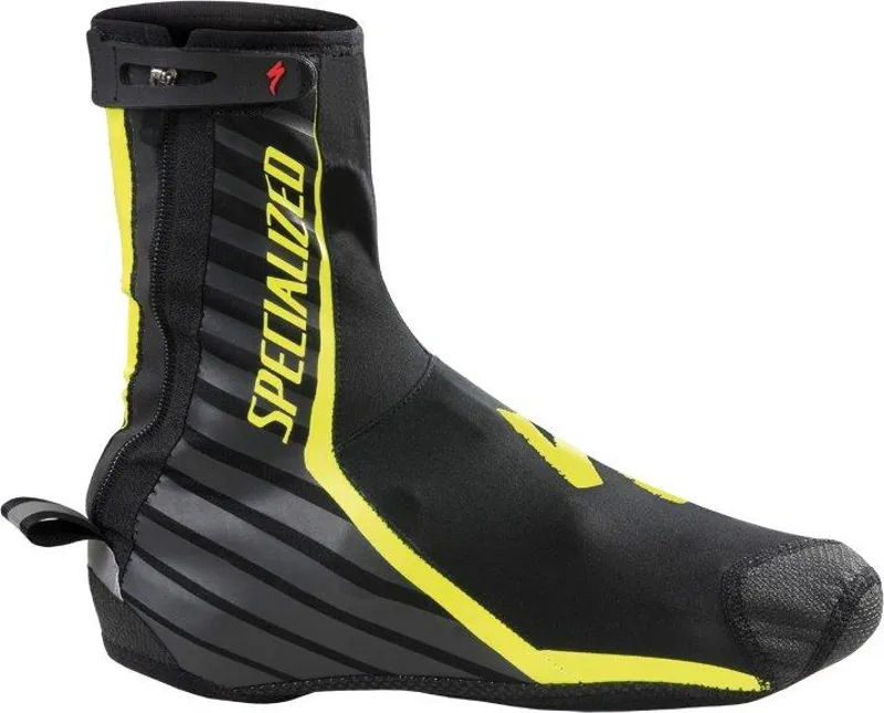 Specialized Deflect Pro Shoe Cover Black/Flu Yellow