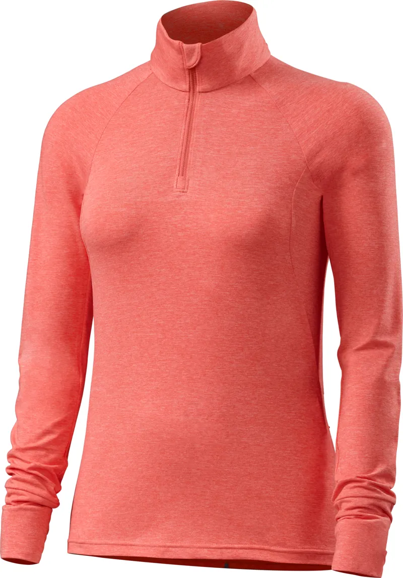 Specialized Womens Shasta Long Sleeve Top Coral Heather
