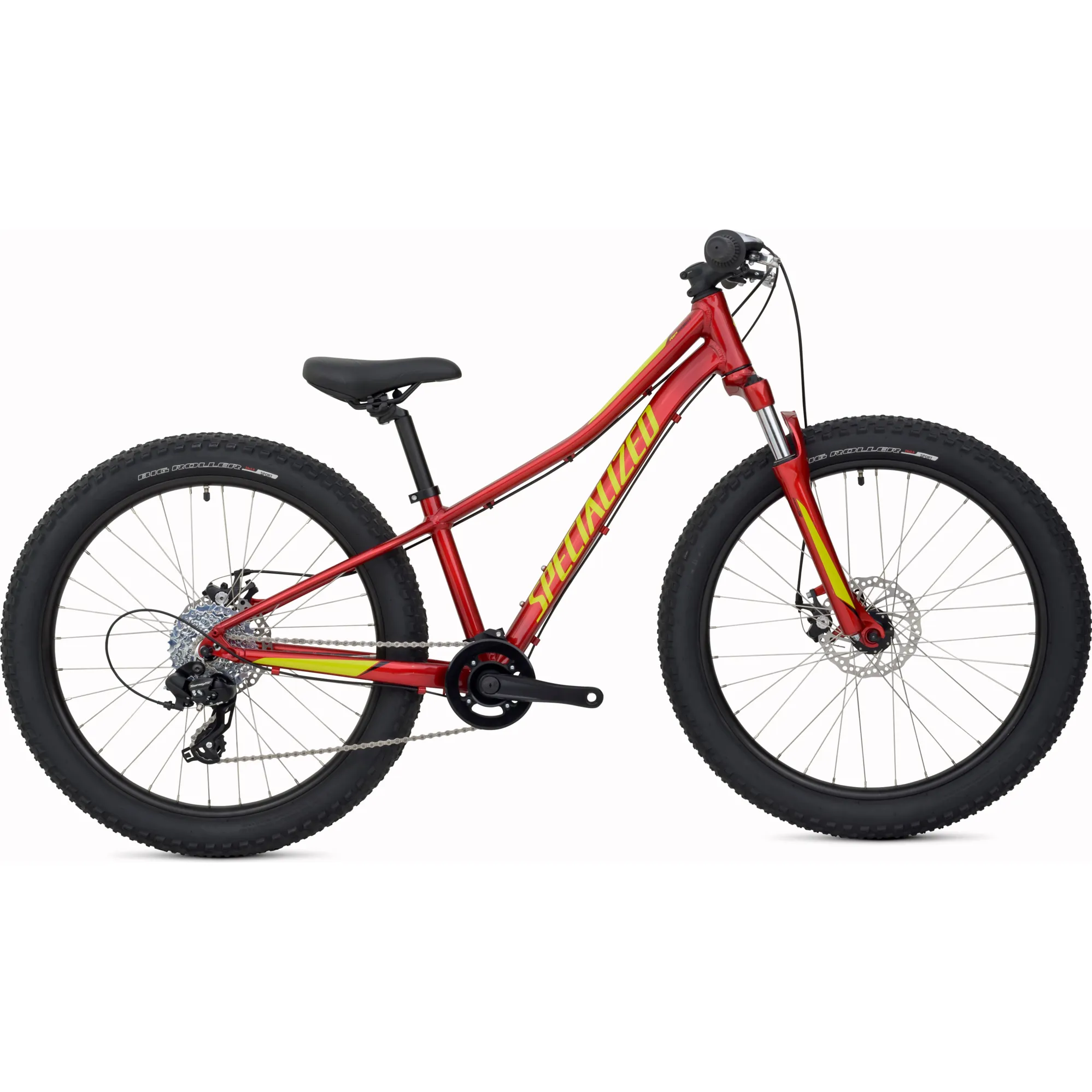 2020 Specialized Riprock 24 in Candy Red and Hyper Yellow