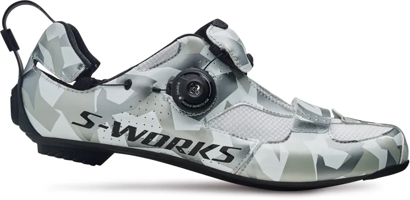 S-Works Trivent Triathlon Shoe 2018 White Camo