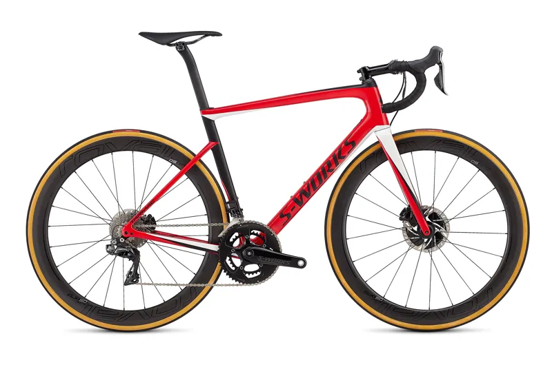 S-Works Tarmac SL6 Disc 2019 Gloss Red/Metallic Silver/Satin Black