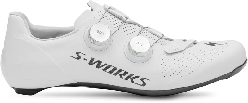 pecialized S-Works 7 Carbon Road Bike Shoe in White