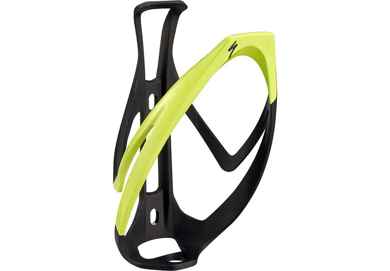 Specialized Rib Cage II Bottle Cage in Black and Green