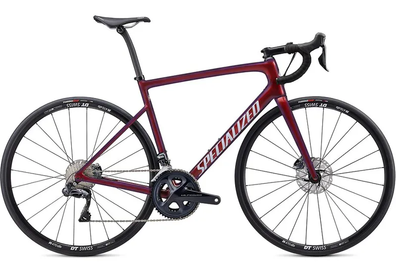2020 Specialized Tarmac Disc Comp Di2 in Cast Berry and Gloss Crimson