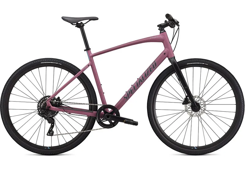 2020 Specialized Sirrus X 3.0 Hybrid Bike in Dusty Lilac and Grey