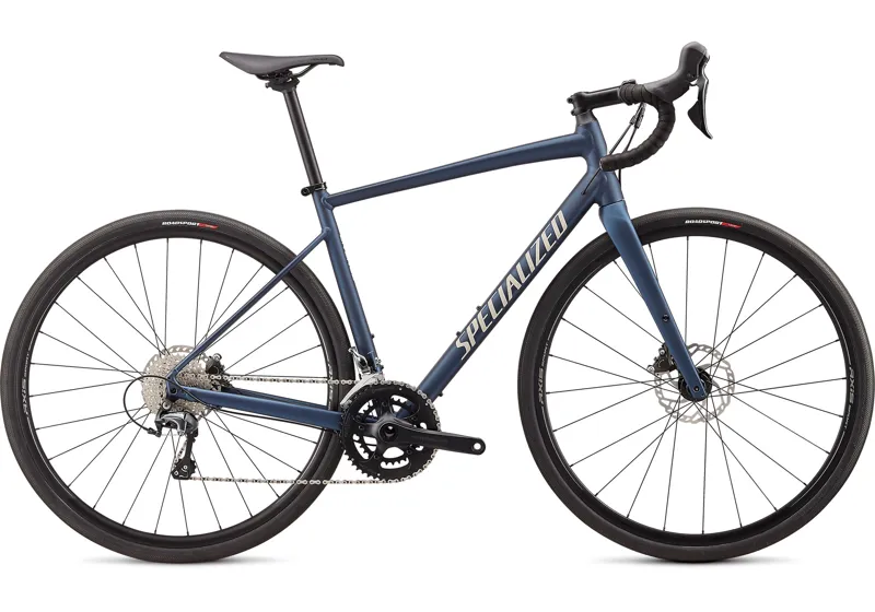 2020 Specialized Diverge Elite E5 in Navy and White Mountains