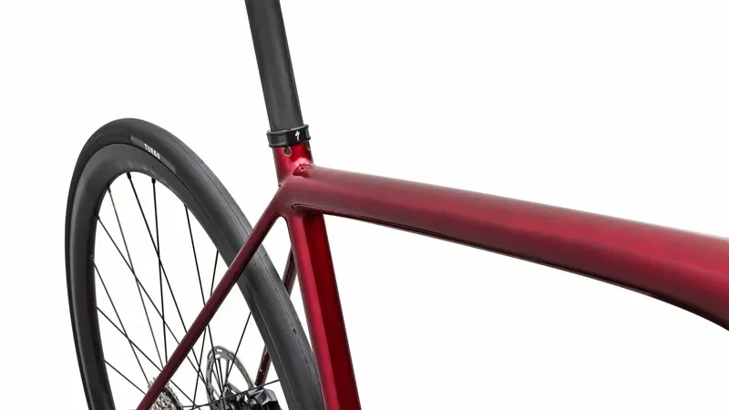 Specialized Aethos 2 Pro SRAM Force AXS Road Bike in Gloss Red Sky-5