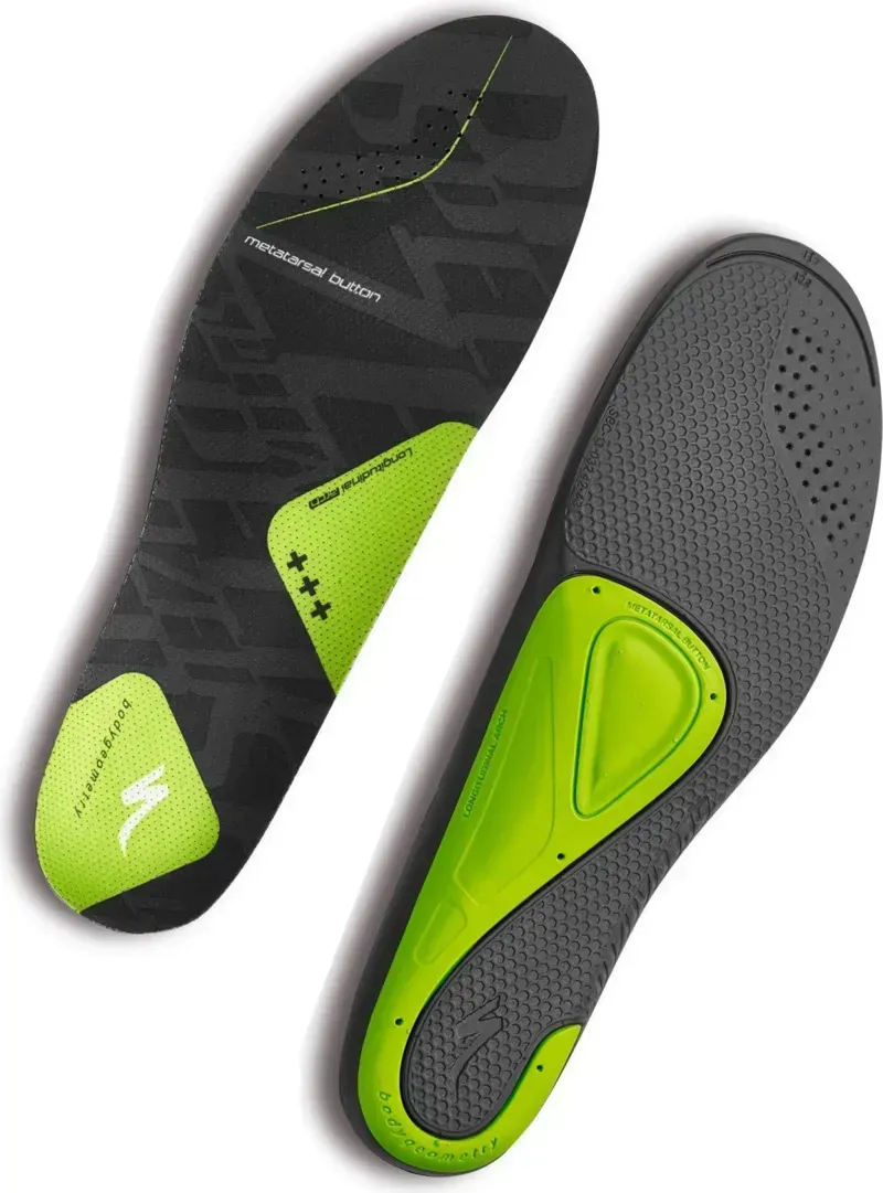 Specialized Body Geometry SL High Arch Footbeds in Green
