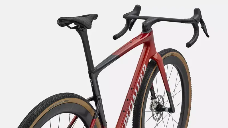 Specialized Crux 5 S-Level Gravel Bike SRAM RED XPLR Redwood/White-3