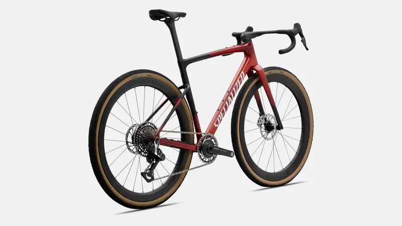 Specialized Crux 5 S-Level Gravel Bike SRAM RED XPLR Redwood/White-2