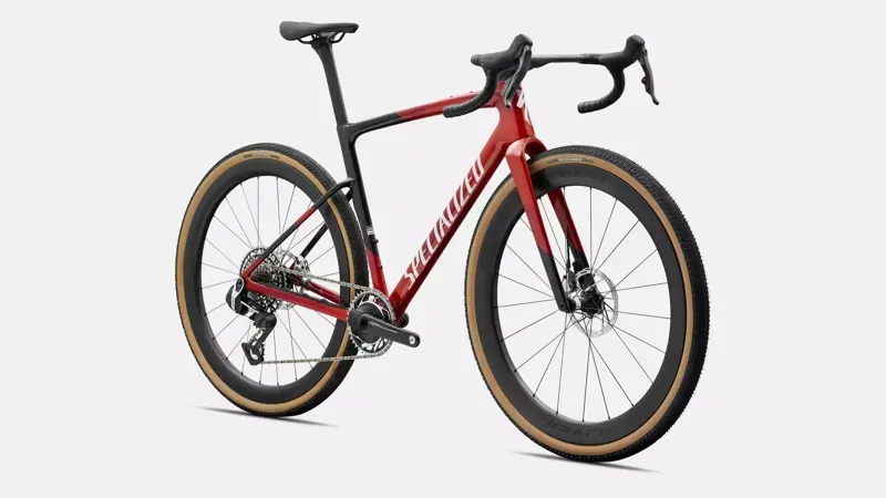 Specialized Crux 5 S-Level Gravel Bike SRAM RED XPLR Redwood/White-1