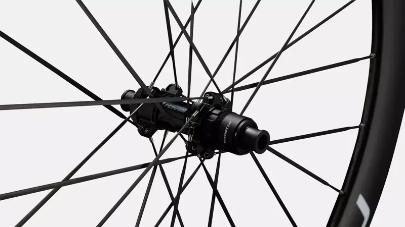 Specialized Roval Rapide CLX III Carbon 700c Rear Wheel in Black/White-2