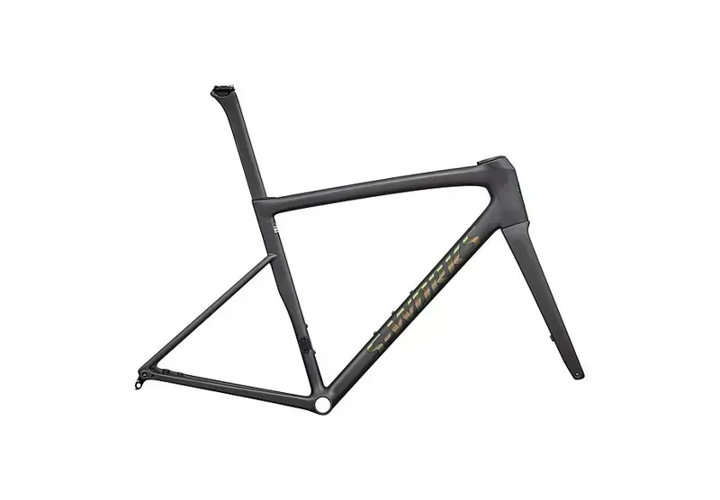 Specialized S-Works Tarmac SL8 Frameset in Carbon RTP/Silver/Green