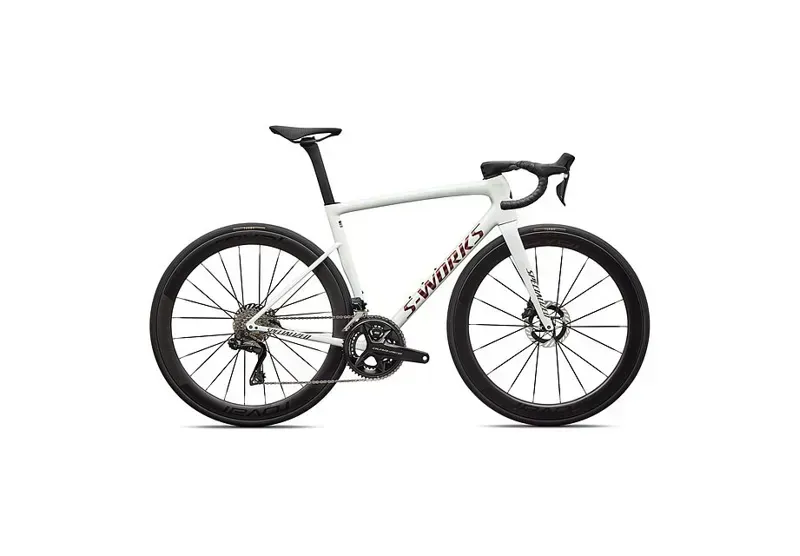 Specialized S-Works Tarmac SL8 Shimano Dura-Ace Di2 Road Bike in Gloss Metallic White Silver