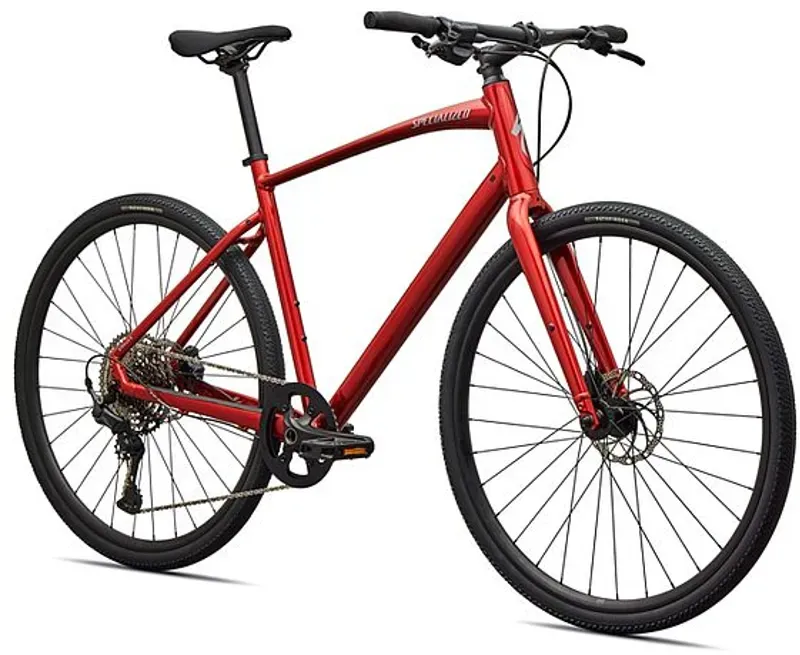 Specialized Sirrus X 3.0 Fitness Bike in Cayenne/Dolomite Frost-1