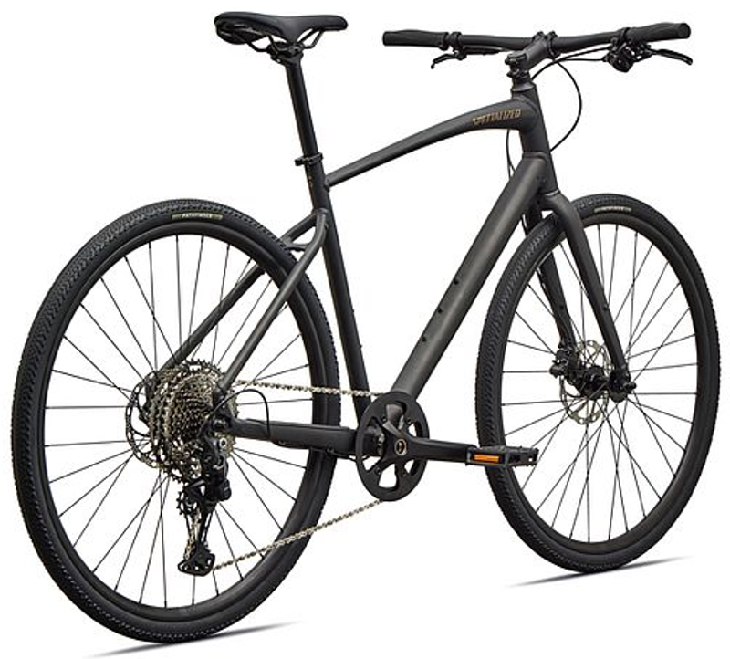 Specialized Sirrus X 3.0 Fitness Bike in Obsidian/Burnt Gold Frost-2