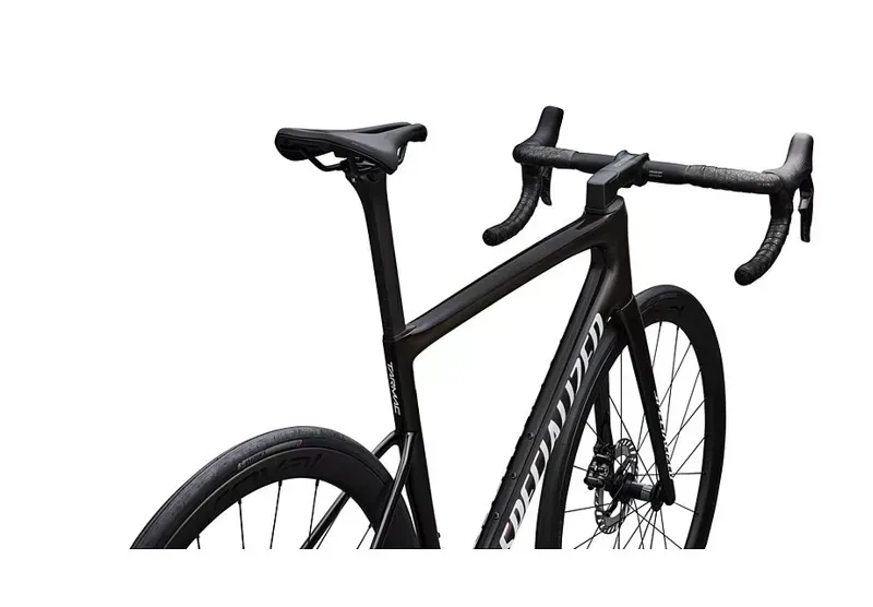 Specialized Tarmac SL8 Expert Shimano Ultegra Di2 Road Bike in Obsidian Metallic-4