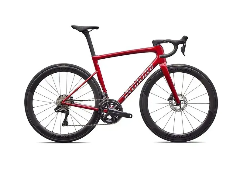Specialized Tarmac SL8 Pro Shimano Ultegra Di2 Road Bike in Gloss Red Sky