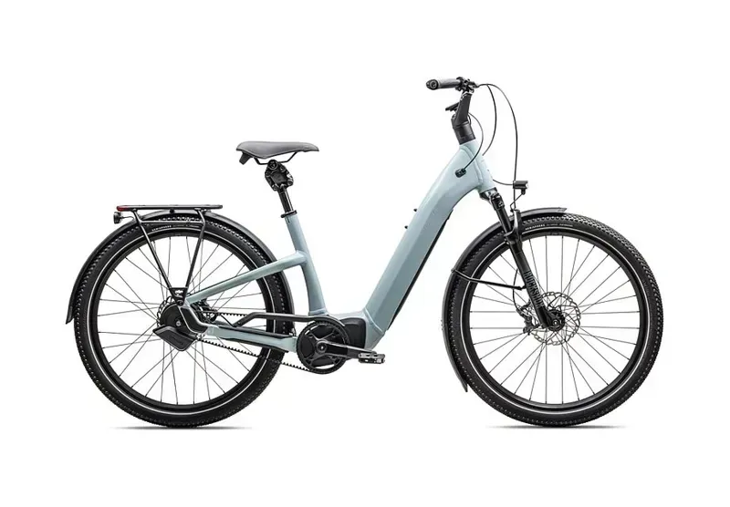 Specialized Turbo Como 5.0 IGH E-Hybrid Bike in Gloss Seafoam/Silver Dust Reflective