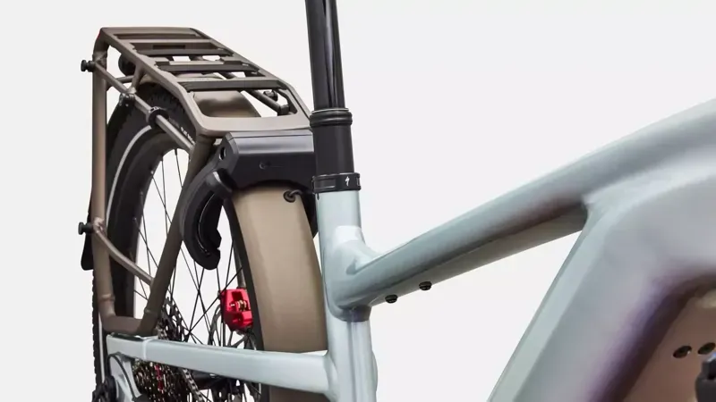 Specialized Turbo Vado 3 EVO 6.0 eHybrid Bike in Agave Grey/Black-5