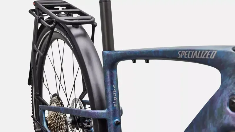 Specialized Turbo Vado SL 2 6.0 EQ Carbon eHybrid Bike in Satin Grey Blue-5