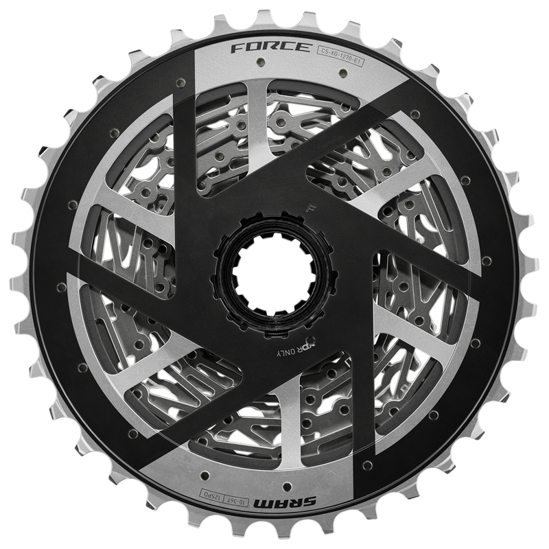 SRAM CASSETTE XG-1270 E1 12 SPEED 10-36T-9