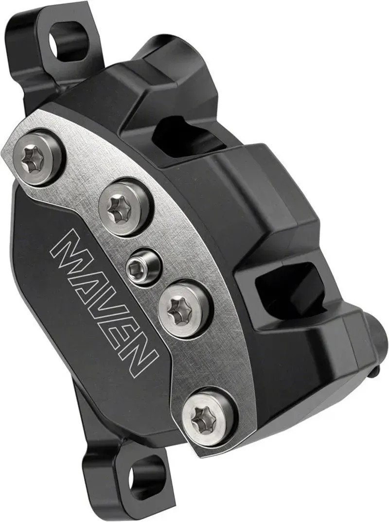 SRAM Maven Ultimate Disc Brake Caliper Assembly A1 in Black/Silver-1