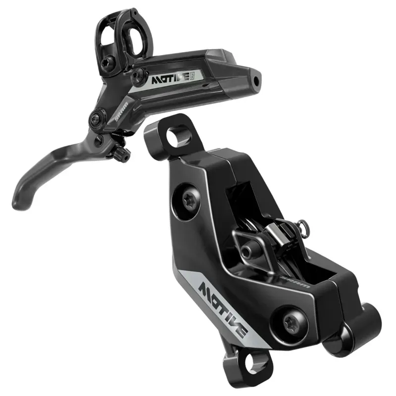 SRAM Disc Brake Motive Silver - V2 (Parallel) Black Ano Bearing LeverTool Free Reach Bleeding Edge (includes MMX Clamp Rotor/Bracket Sold Separately) A2: BLACK A