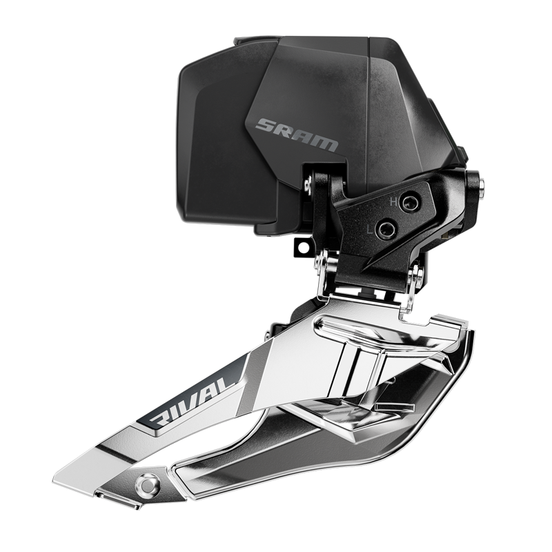 SRAM Rival AXS E1 Braze-on Front Derailleur w/ FD Tool/Wedges in Black-1