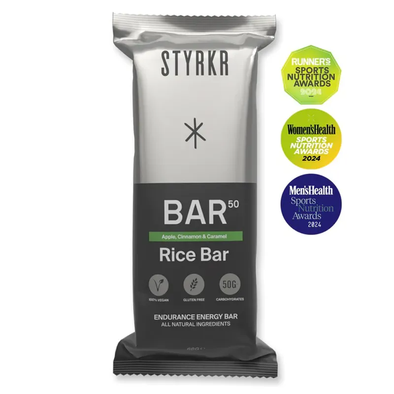 Styrkr BAR50 Apple Cinnamon and Caramel Energy Bar