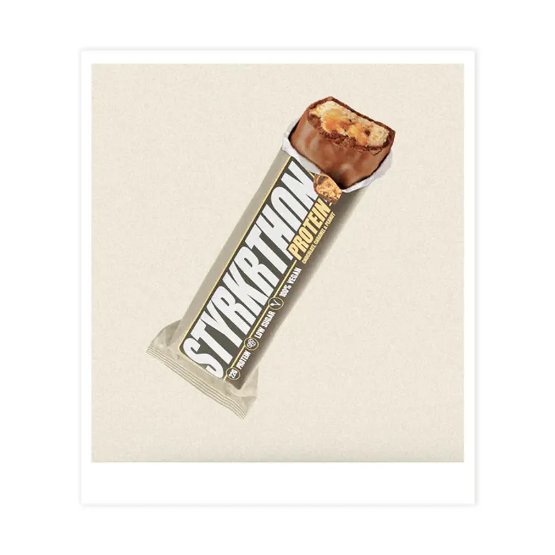 Styrkr- Styrkrthon - Caramel Peanuts And Chocolate Protein bar