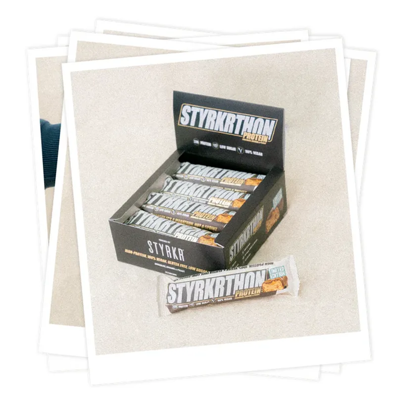 Styrkr- Styrkrthon - Caramel Peanuts And Chocolate Protein bar-3