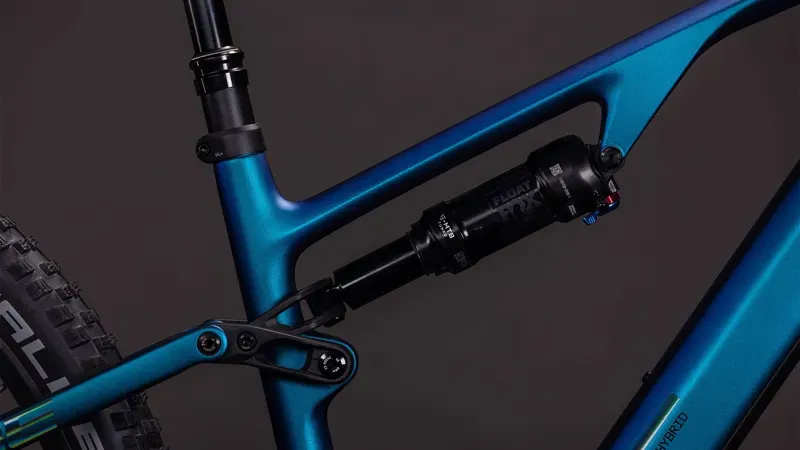 Cube AMS Hybrid one44 c:68x SLX 400x eMountain Bike in Nebula/Black-3