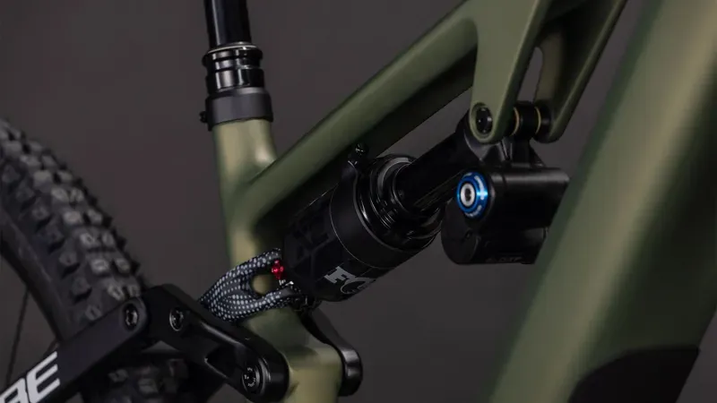 Cube AMS Hybrid 177 c:62 TM 600X eMountain Bike in Reed Green/Matrix-6