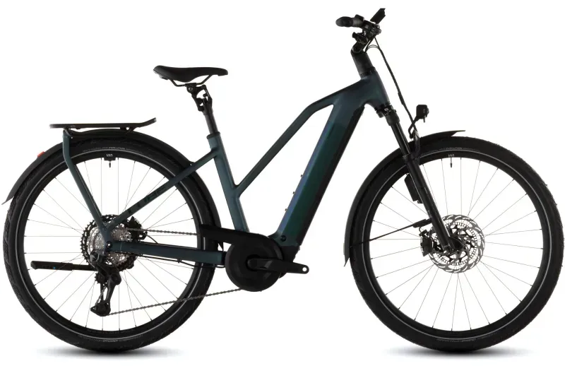 Cube Kathmandu Hybrid SLT 800 eHybrid Bike in Duskwood/Goblin-1
