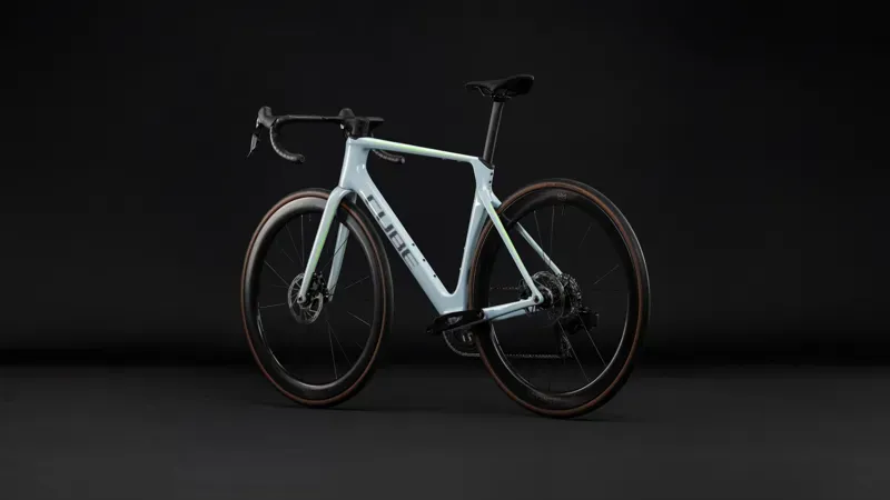 Cube Agree C:62 EX Road Bike in Glacier/Black-4