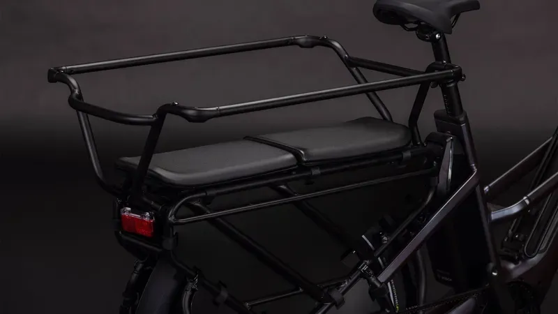 Cube Longtail Hybrid Comfort Family 800 eCargo Bike in Haze/Reflex-5